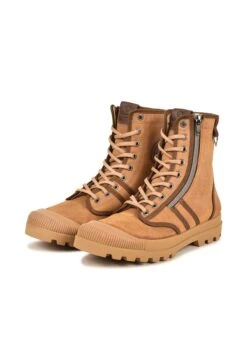 Pataugas Authentique H Zipss F4I - Stivaletti Stringati - Camel -Pataugas 02c703d83a6d42f6a153794ee8a7b069