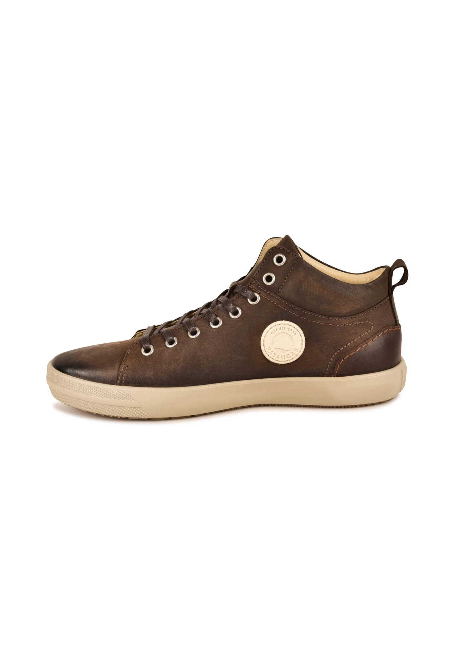 Pataugas New Carlo/W H4H - Sneakers Alte - Brown 3 Pataugas New Carlo/W H4H - Sneakers Alte - Brown