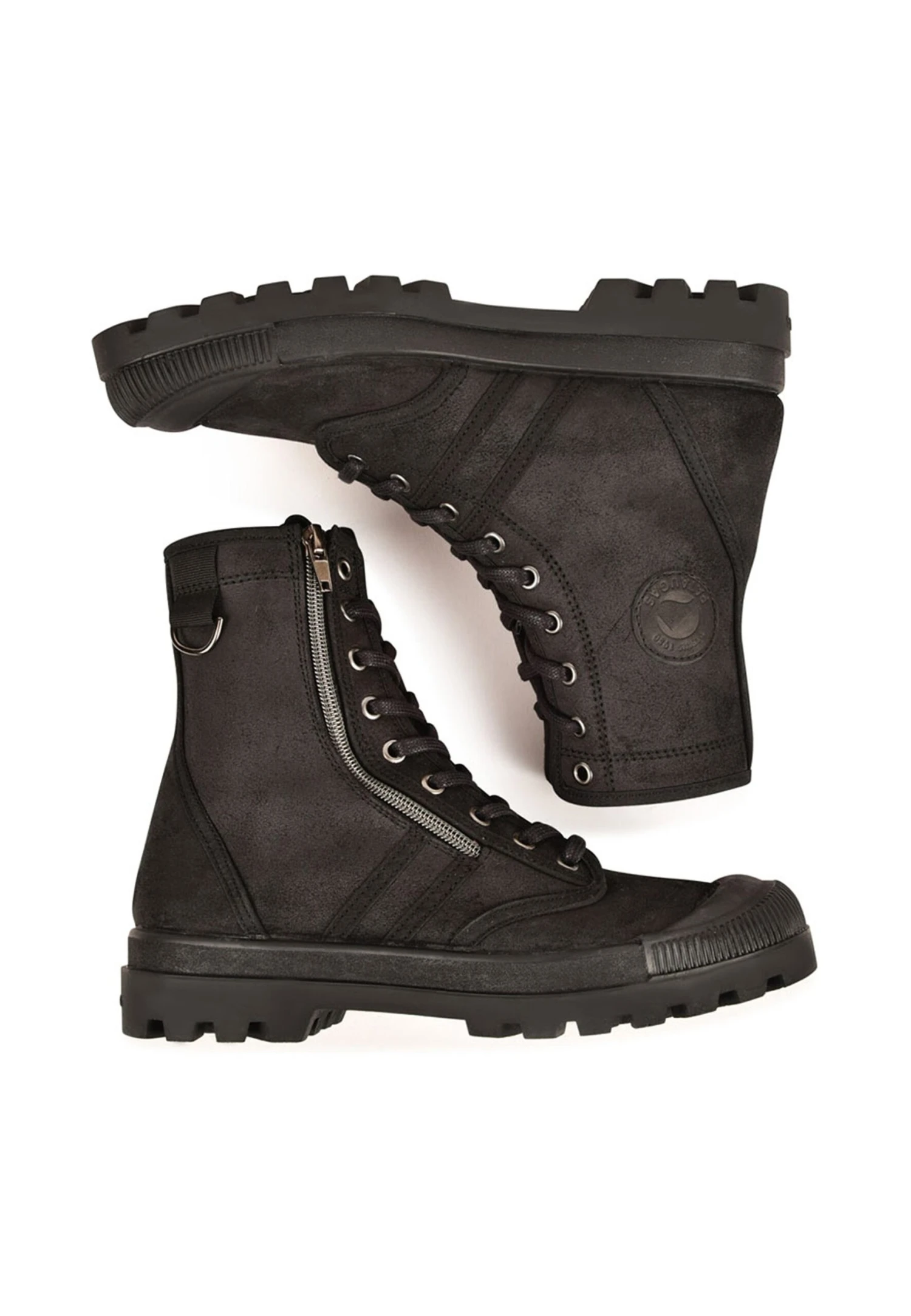 Pataugas Authentique H Zipss F4IStivaletti StringatiBlack Donna Stivaletti P1011A06N-Q11 5 Pataugas Authentique H Zipss F4IStivaletti StringatiBlack Donna Stivaletti P1011A06N-Q11 - immagine 3