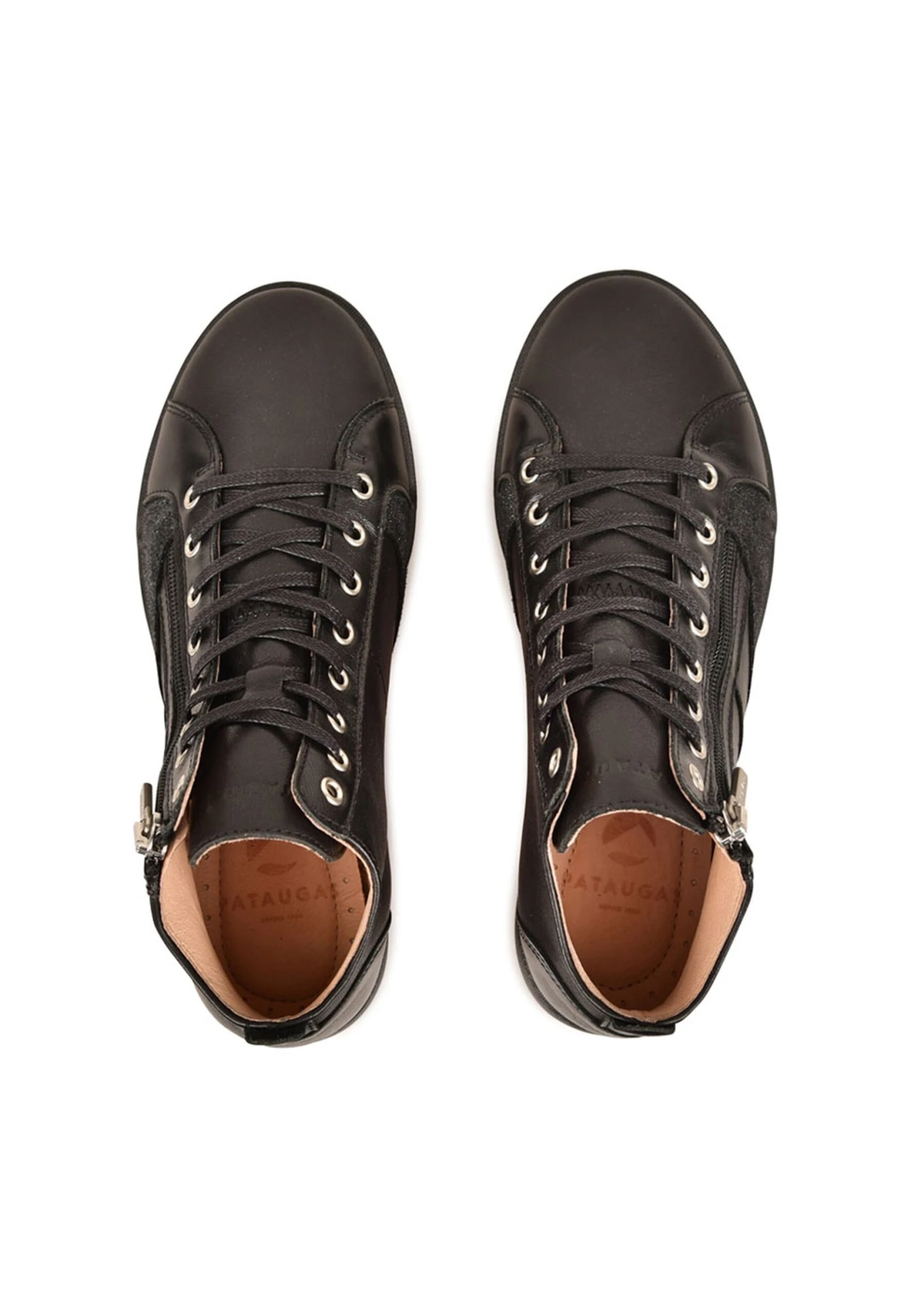 Pataugas Palme Mixgl Sneakers AlteBlack Donna Sneakers P1011A06S-Q11 5 Pataugas Palme Mixgl Sneakers AlteBlack Donna Sneakers P1011A06S-Q11 - immagine 3