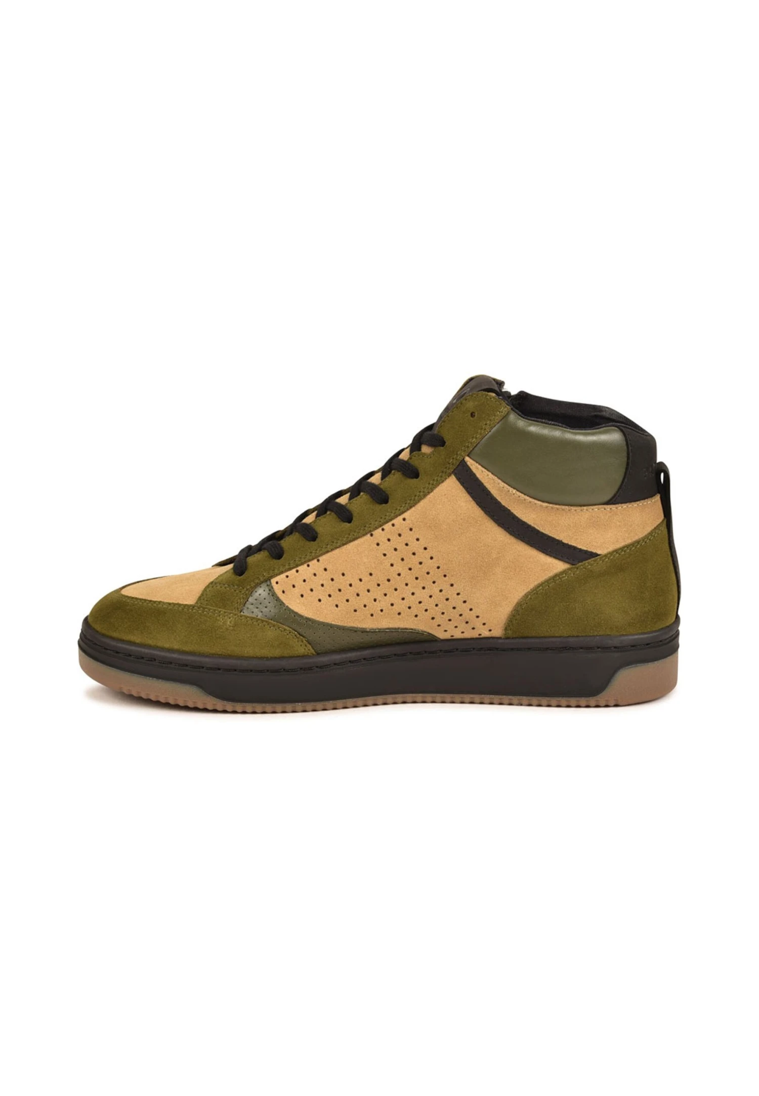 Pataugas Basalt M/Zmix H4I - Sneakers Alte - Olive Oyl 7 Pataugas Basalt M/Zmix H4I - Sneakers Alte - Olive Oyl - immagine 5