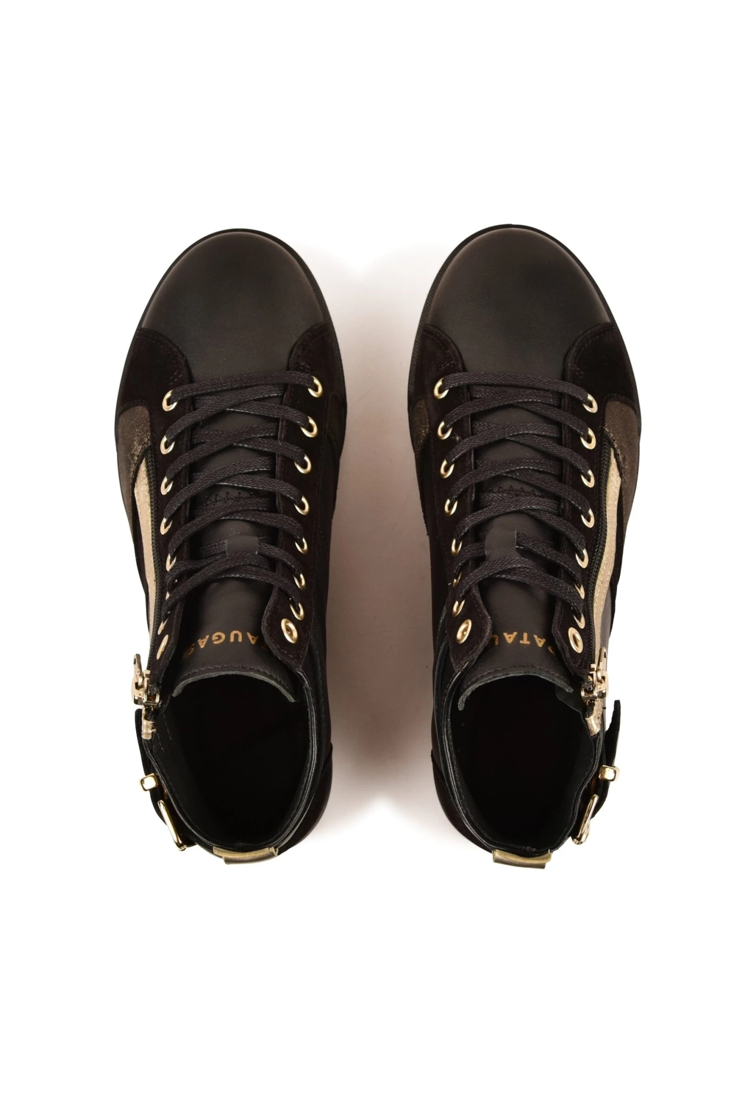 Pataugas Palme Mix F4H - Sneakers Alte - Black 5 Pataugas Palme Mix F4H - Sneakers Alte - Black - immagine 3